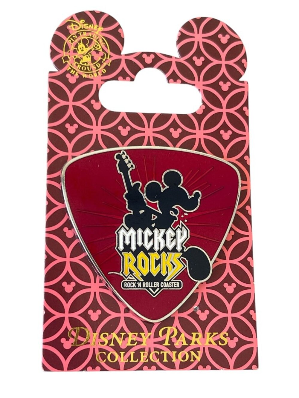 Disney Parks Rock’n Roller Coaster Mickey Rocks Pin